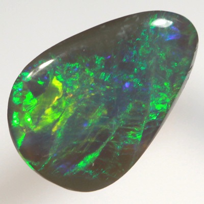 SOLID BLACK OPAL Bright greens SEE VIDEO
